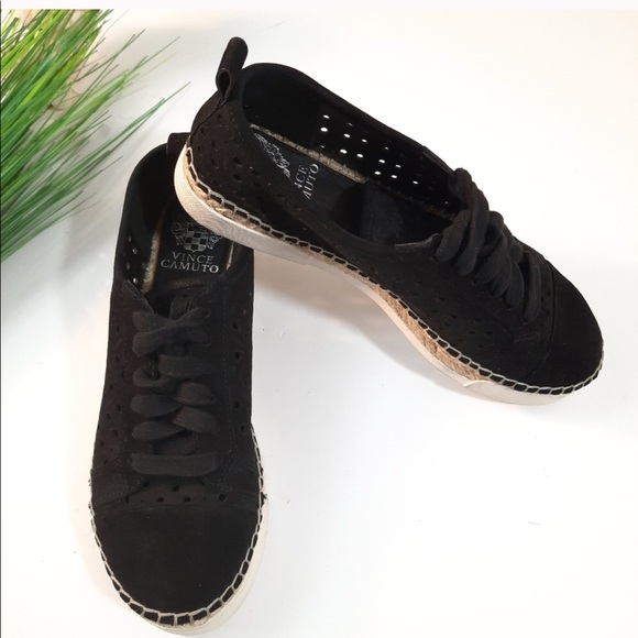 Vince Camuto Theera Perforated Espadrille Sneakers - Picture 2 of 10